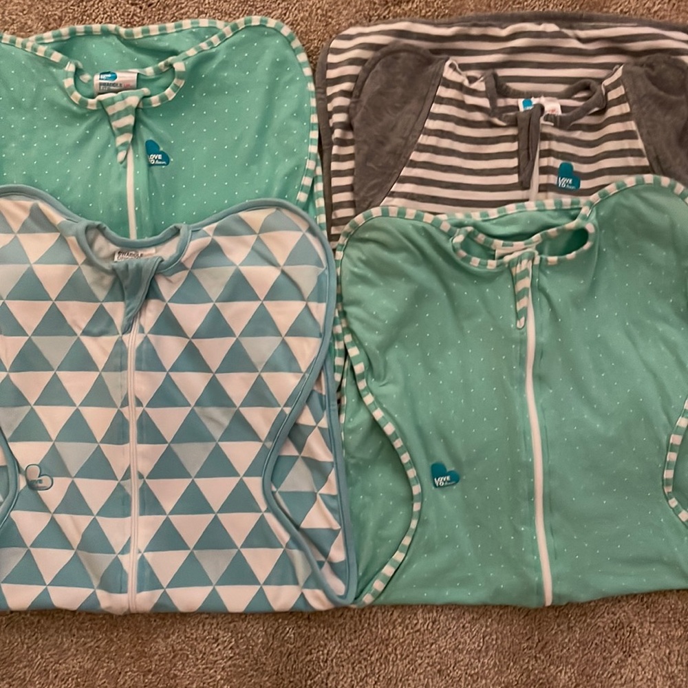 4 Medium Love to Dream Sleep Sacks